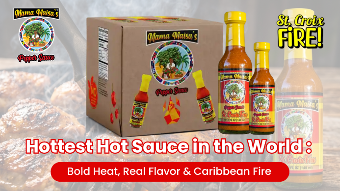 Hottest hot sauce in the world with Scotch bonnet peppers
