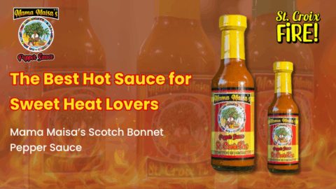 Caribbean scotch bonnet pepper sauce with sweet heat flavor