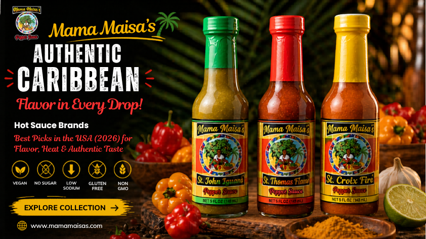Best hot sauce brands featuring Scotch bonnet Caribbean hot sauce