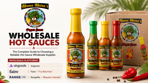 Wholesale hot sauces featuring premium Scotch bonnet pepper sauce