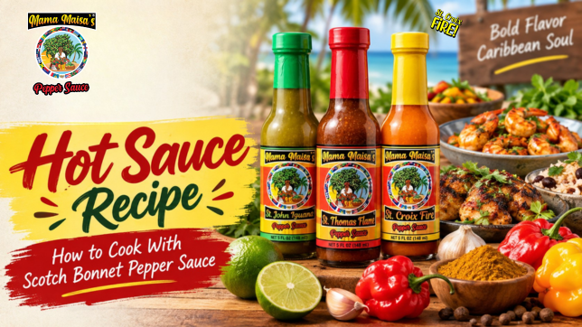 Hot Sauce Recipe with Scotch Bonnet Pepper Sauce